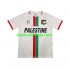 Camisola Club Deportivo Palestino Center Stripre Homem Equipamento Segundo 2024-2025 Manga Curta